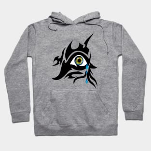 Tribal with Iris a Hoodie